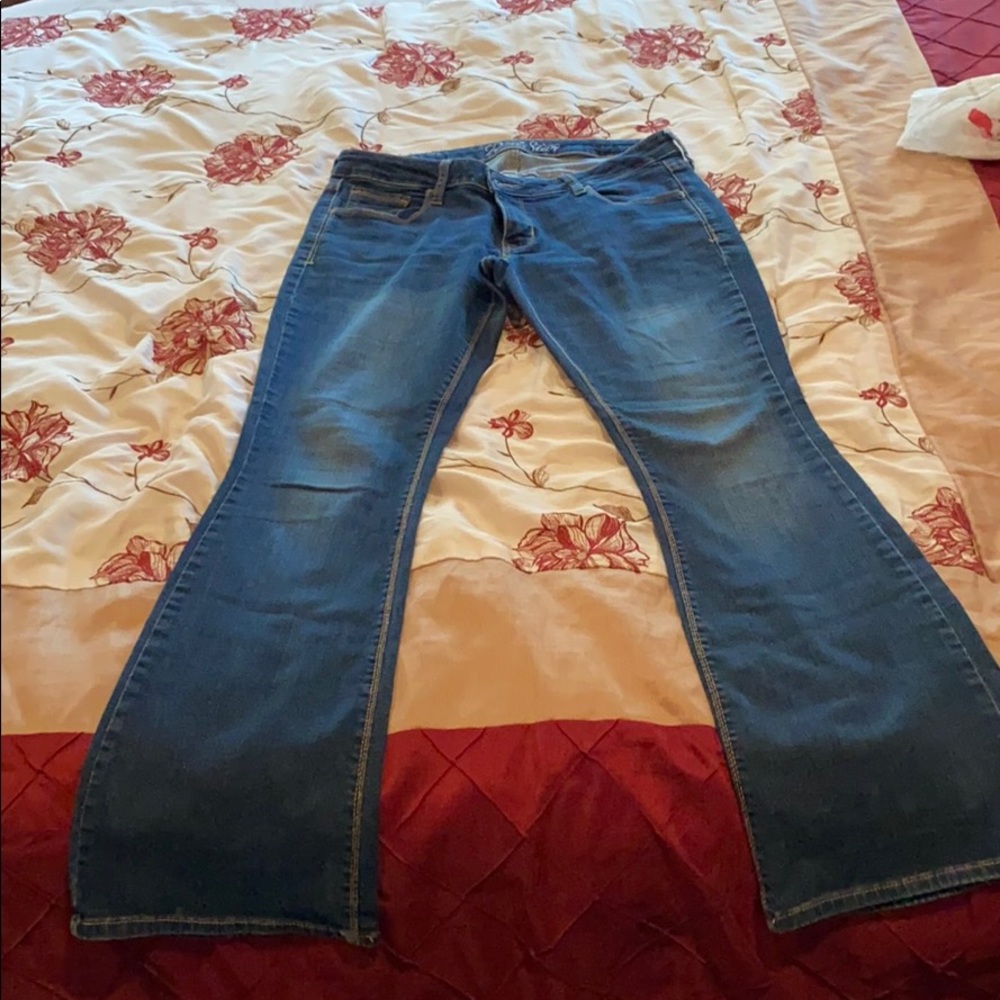 Rockstar bootcut light stretchy jeans 14